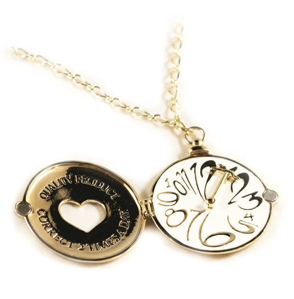 Disney Couture™ Alice In Wonderland White Rabbit Watch Necklace